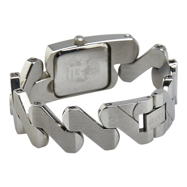 グッチ 腕時計 クオーツ シルバー文字盤 SV925 シルバー レディース GUCCI 【中古】