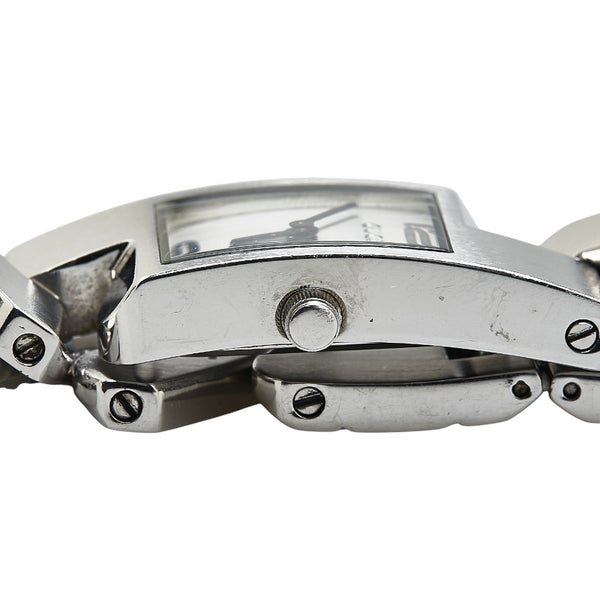 グッチ 腕時計 クオーツ シルバー文字盤 SV925 シルバー レディース GUCCI 【中古】