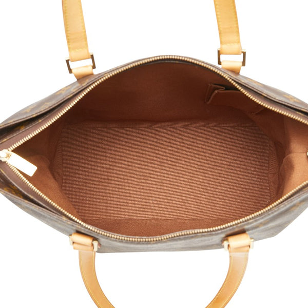 ルイ ヴィトン モノグラム カバメゾ ショルダーバッグ トートバッグ  M51151 ブラウン PVC レザー レディース LOUIS VUITTON 【中古】