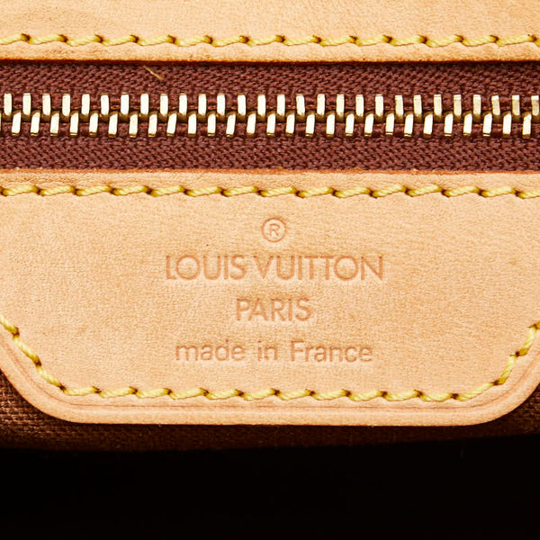 ルイ ヴィトン モノグラム カバメゾ ショルダーバッグ トートバッグ  M51151 ブラウン PVC レザー レディース LOUIS VUITTON 【中古】