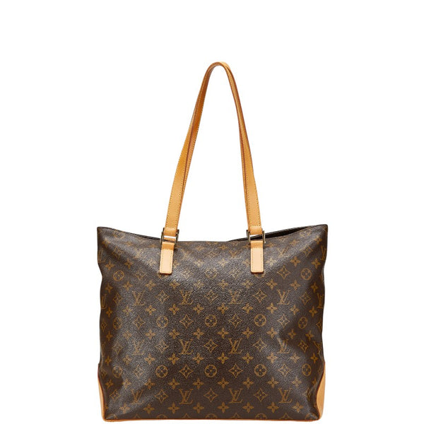 ルイ ヴィトン モノグラム カバメゾ ショルダーバッグ トートバッグ  M51151 ブラウン PVC レザー レディース LOUIS VUITTON 【中古】