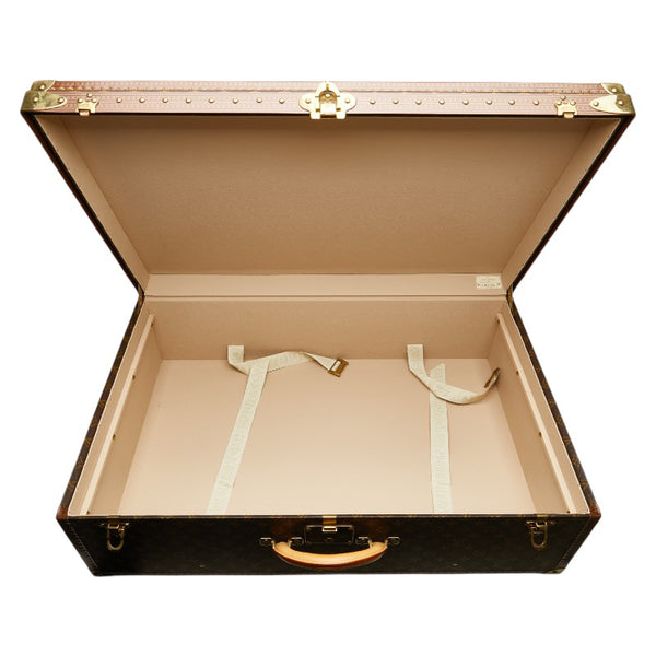 ルイ ヴィトン モノグラム アルゼール80 トランクケース トラベルケース M21222 ブラウン PVC レザー レディース LOUIS VUITTON 【中古】