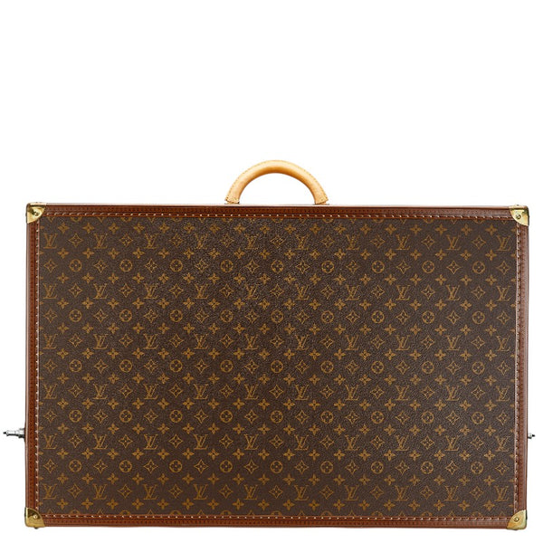 ルイ ヴィトン モノグラム アルゼール80 トランクケース トラベルケース M21222 ブラウン PVC レザー レディース LOUIS VUITTON 【中古】