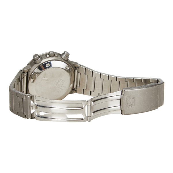 シチズン × ウォルターウルフ レーシング 腕時計 8110-901231 TA 自動巻き ブラック文字盤 ステンレススチール チタン メンズ CITIZEN 【中古】