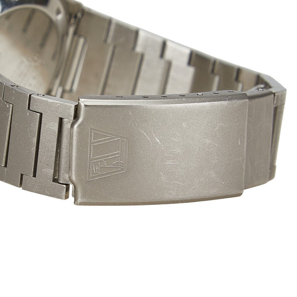 シチズン × ウォルターウルフ レーシング 腕時計 8110-901231 TA 自動巻き ブラック文字盤 ステンレススチール チタン メンズ CITIZEN 【中古】