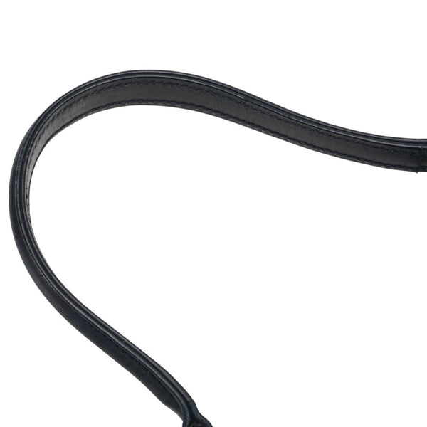 グッチ オールドグッチ ハンドバッグ ネイビー レザー レディース GUCCI 【中古】