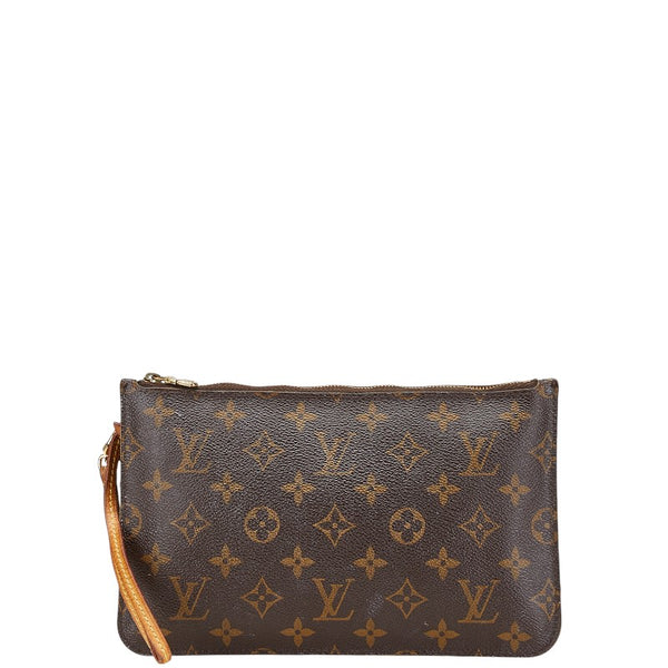 ルイ ヴィトン モノグラム ネヴァーフルMM 付属ポーチ ポーチ M40995 ブラウン PVC レディース LOUIS VUITTON 【中古】