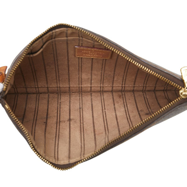 ルイ ヴィトン モノグラム ネヴァーフルMM 付属ポーチ ポーチ M40995 ブラウン PVC レディース LOUIS VUITTON 【中古】