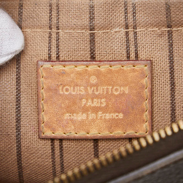 ルイ ヴィトン モノグラム ネヴァーフルMM 付属ポーチ ポーチ M40995 ブラウン PVC レディース LOUIS VUITTON 【中古】