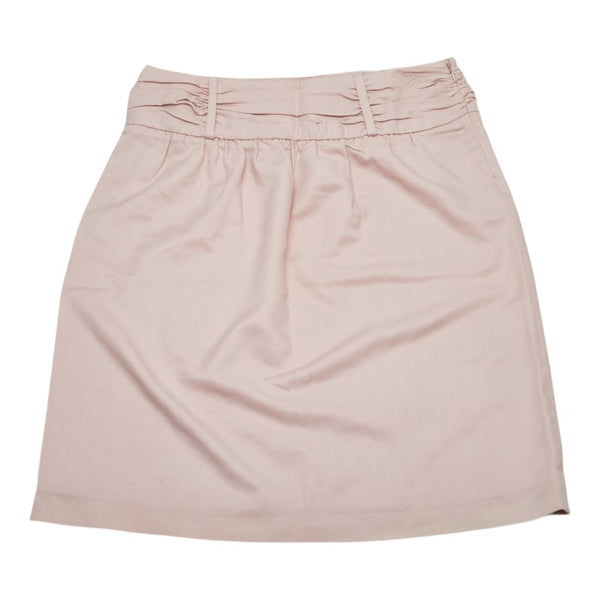 サルヴァトーレフェラガモ スカート サイズ：46 ライトピンク シルク レディース Salvatore Ferragamo 【中古】