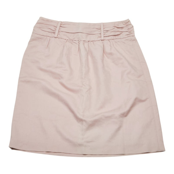 サルヴァトーレフェラガモ スカート サイズ：46 ライトピンク シルク レディース Salvatore Ferragamo 【中古】