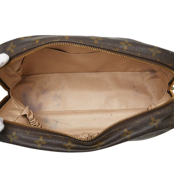 ルイ ヴィトン モノグラム トゥルーストワレット 28 セカンドバッグ クラッチバッグ M47522 ブラウン PVC レディース LOUIS VUITTON 【中古】