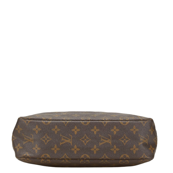 ルイ ヴィトン モノグラム トゥルーストワレット 28 セカンドバッグ クラッチバッグ M47522 ブラウン PVC レディース LOUIS VUITTON 【中古】