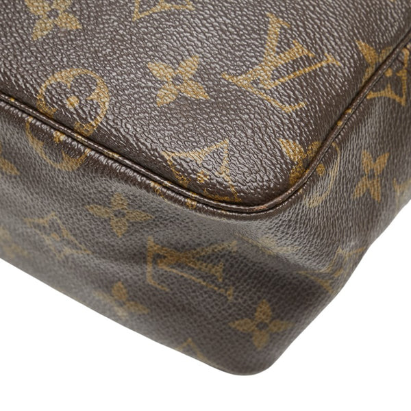 ルイ ヴィトン モノグラム トゥルーストワレット 28 セカンドバッグ クラッチバッグ M47522 ブラウン PVC レディース LOUIS VUITTON 【中古】