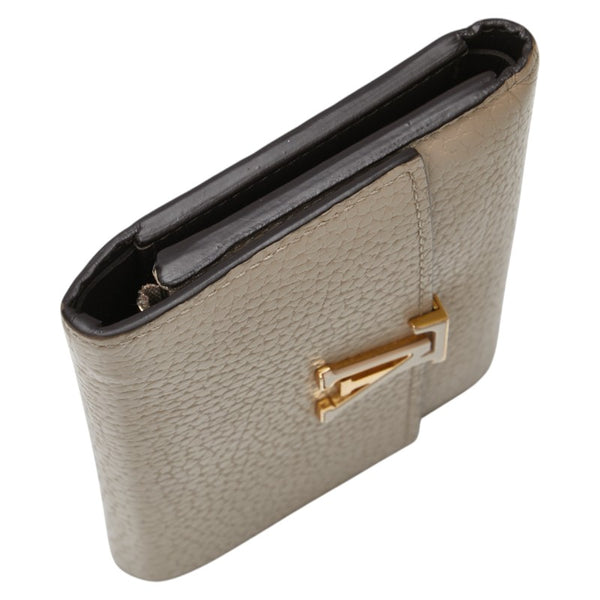 ルイ ヴィトン ポルトフォイユ カプシーヌ 三つ折り財布 M62159 ガレ トリヨンレザー レディース LOUIS VUITTON 【中古】