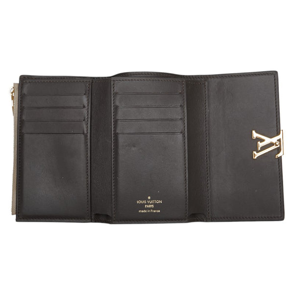 ルイ ヴィトン ポルトフォイユ カプシーヌ 三つ折り財布 M62159 ガレ トリヨンレザー レディース LOUIS VUITTON 【中古】