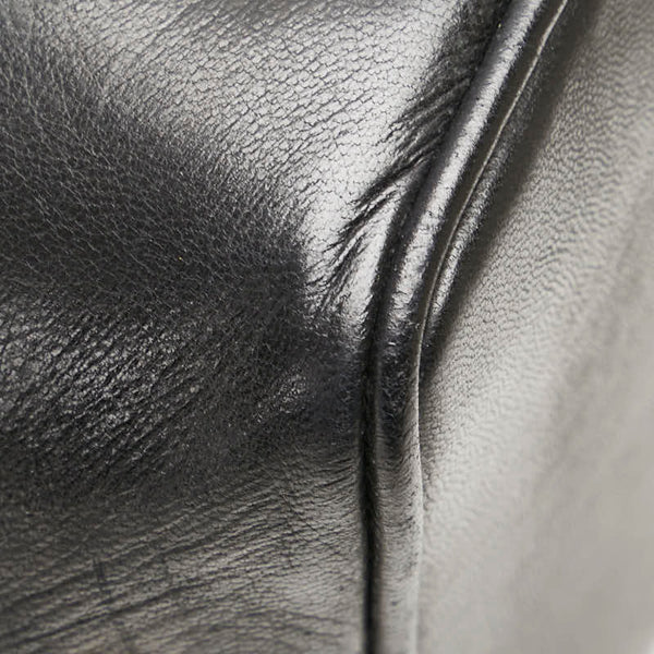 シャネル トリプルココマーク ワンショルダーバッグ ブラック ラムスキン レディース CHANEL 【中古】