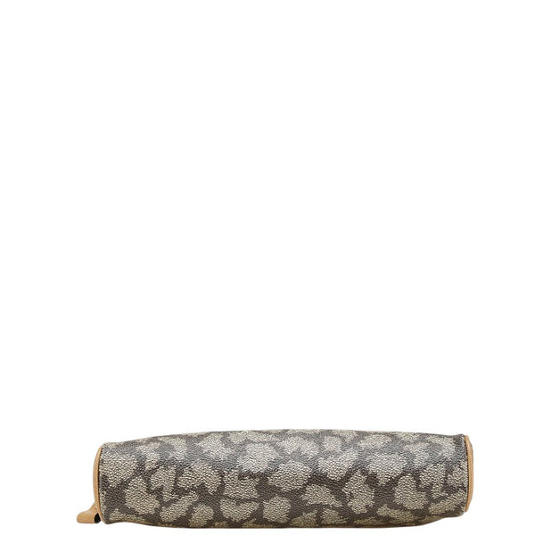 サンローラン ジラフ クラッチバッグ セカンドバッグ ベージュ PVC レザー レディース SAINT LAURENT 【中古】