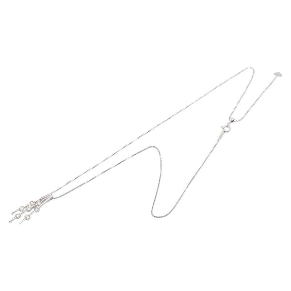 K18WG ホワイトゴールド ダイヤ1.00ct ペンダントネックレス レディース 【中古】