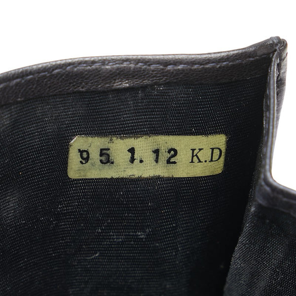 シャネル ココマーク コインケース 小銭入れ ブラック レザー レディース CHANEL 【中古】