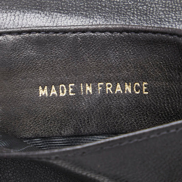 シャネル ココマーク コインケース 小銭入れ ブラック レザー レディース CHANEL 【中古】