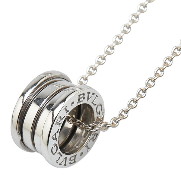 ブルガリ ビーゼロワン ネックレス K18WG ホワイトゴールド レディース BVLGARI 【中古】