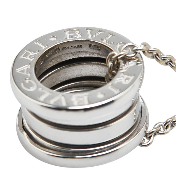 ブルガリ ビーゼロワン ネックレス K18WG ホワイトゴールド レディース BVLGARI 【中古】
