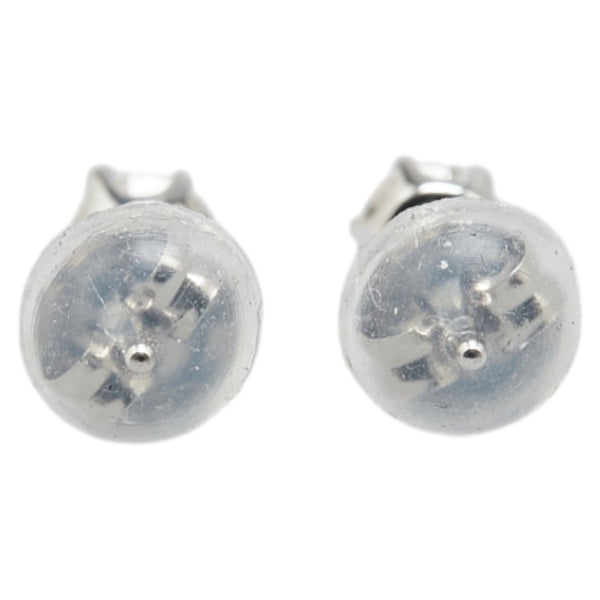 Pt900 プラチナ ダイヤ0.2ct 1Pダイヤ スタッドピアス レディース 【中古】