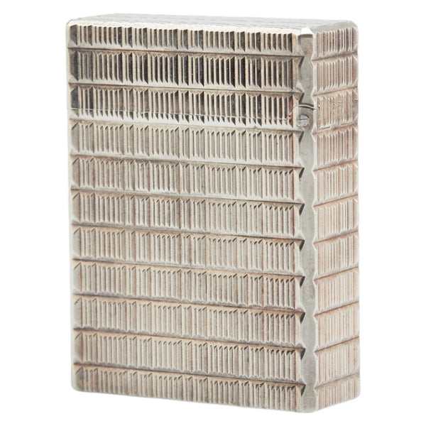 デュポン ライン1S ガスライター シルバー メタル レディース Dupont 【中古】