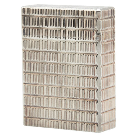 デュポン ライン1S ガスライター シルバー メタル レディース Dupont 【中古】