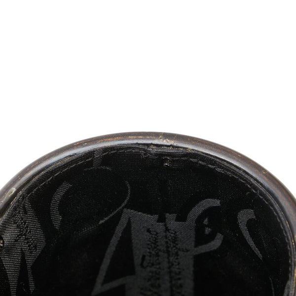 サルヴァトーレフェラガモ ガンチーニ ハンドバッグ AU-21 7729 ブラウン ウッド プラスチック レディース Salvatore Ferragamo 【中古】