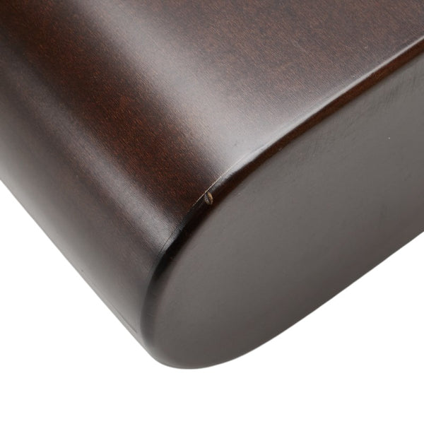 サルヴァトーレフェラガモ ガンチーニ ハンドバッグ AU-21 7729 ブラウン ウッド プラスチック レディース Salvatore Ferragamo 【中古】