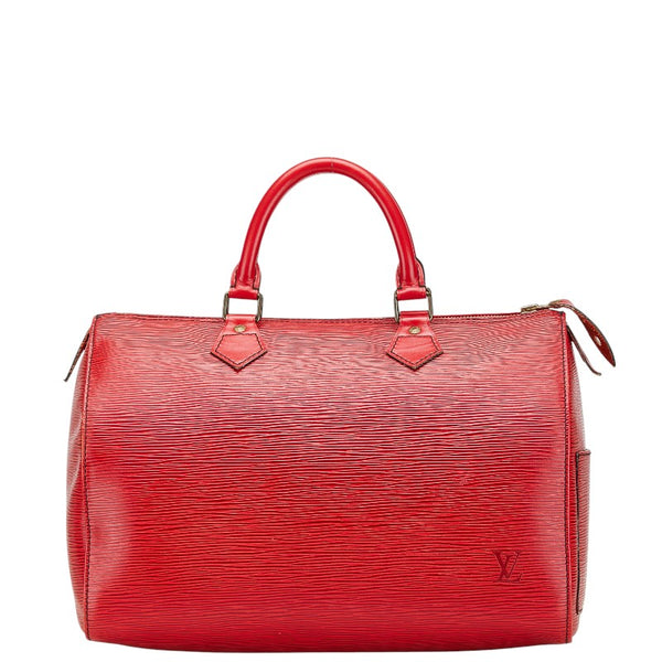 ルイ ヴィトン エピ スピーディ30 ハンドバッグ ミニボストンバッグ M43007 カスティリアンレッド レザー レディース LOUIS VUITTON 【中古】