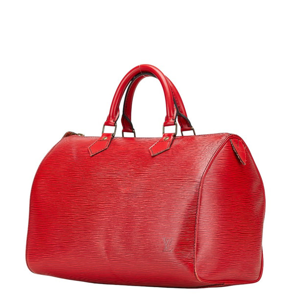ルイ ヴィトン エピ スピーディ30 ハンドバッグ ミニボストンバッグ M43007 カスティリアンレッド レザー レディース LOUIS VUITTON 【中古】
