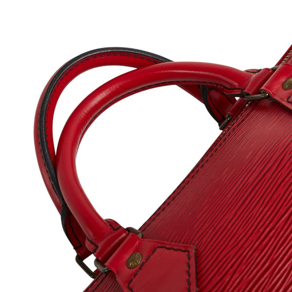 ルイ ヴィトン エピ スピーディ30 ハンドバッグ ミニボストンバッグ M43007 カスティリアンレッド レザー レディース LOUIS VUITTON 【中古】