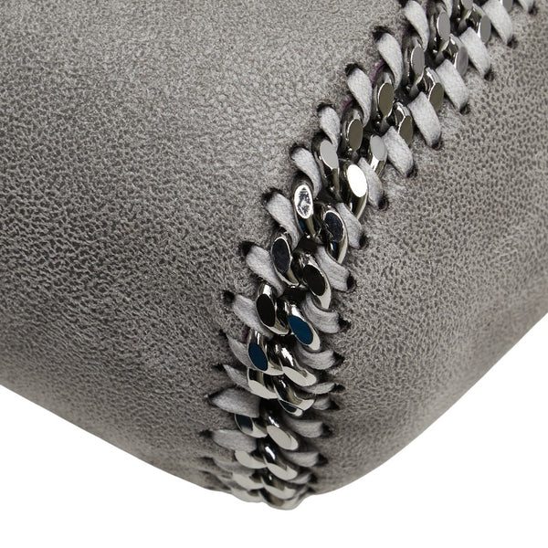ステラマッカートニー ファラベラ チェーン ミニハンドバッグ ショルダーバッグ 2WAY グレー ポリエステル レディース Stella McCartney 【中古】