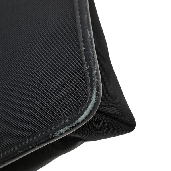 グッチ 斜め掛け ショルダーバッグ 92562 ブラック キャンバス レザー メンズ GUCCI 【中古】