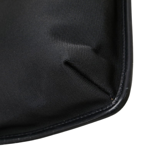 グッチ 斜め掛け ショルダーバッグ 92562 ブラック キャンバス レザー メンズ GUCCI 【中古】