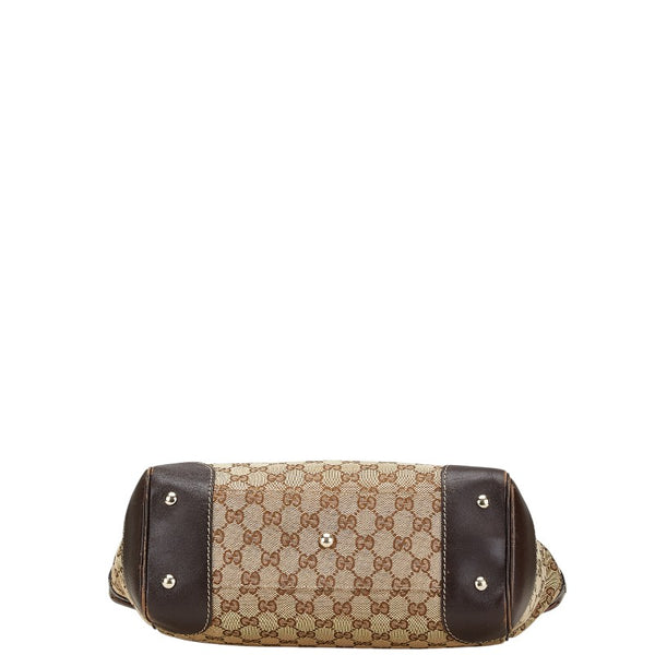 グッチ GGキャンバス シェリーライン メイフェア プリンシー トートバッグ ハンドーバッグ 257061 ベージュ マルチカラー キャンバス レザー レディース GUCCI 【中古】