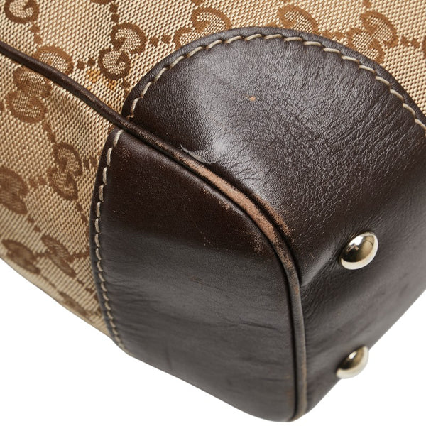 グッチ GGキャンバス シェリーライン メイフェア プリンシー トートバッグ ハンドーバッグ 257061 ベージュ マルチカラー キャンバス レザー レディース GUCCI 【中古】