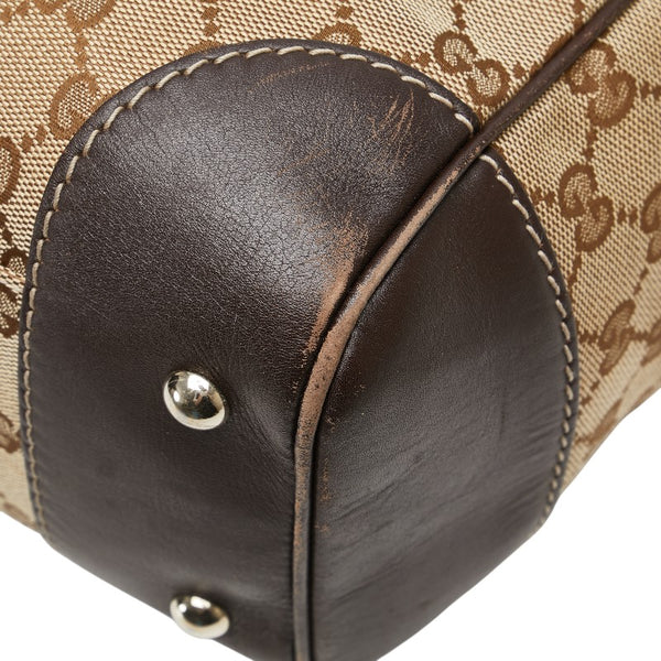 グッチ GGキャンバス シェリーライン メイフェア プリンシー トートバッグ ハンドーバッグ 257061 ベージュ マルチカラー キャンバス レザー レディース GUCCI 【中古】