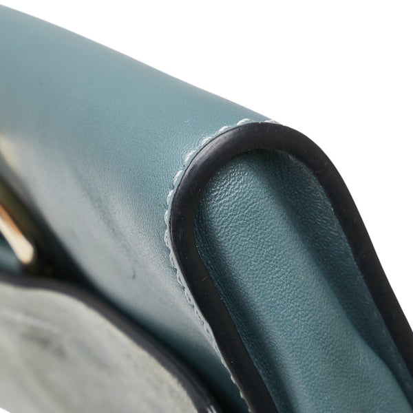 クロエ フェイ 斜め掛け ショルダーバッグ グリーン レザー スエード レディース Chloe 【中古】