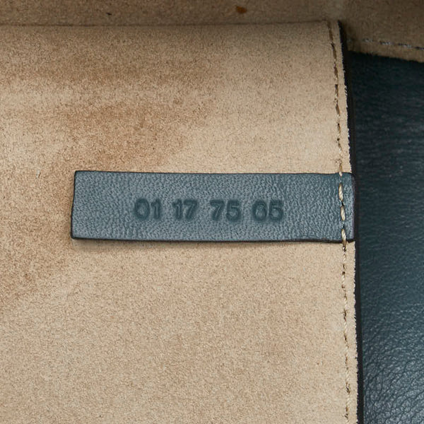 クロエ フェイ 斜め掛け ショルダーバッグ グリーン レザー スエード レディース Chloe 【中古】