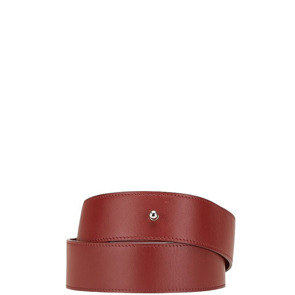 ルイ ヴィトン ベルト サイズ：70/23 MP145 ワインレッド ボルドー レザー レディース LOUIS VUITTON 【中古】