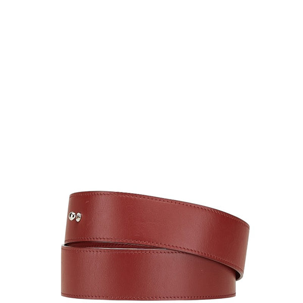 ルイ ヴィトン ベルト サイズ：70/23 MP145 ワインレッド ボルドー レザー レディース LOUIS VUITTON 【中古】