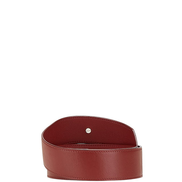 ルイ ヴィトン ベルト サイズ：70/23 MP145 ワインレッド ボルドー レザー レディース LOUIS VUITTON 【中古】