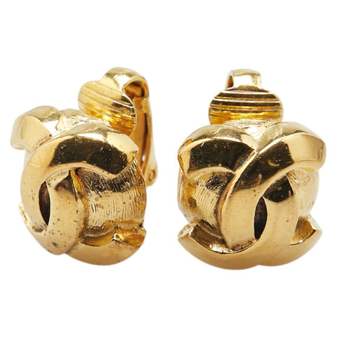 シャネル ココマーク イヤリング ゴールド メッキ レディース CHANEL 【中古】