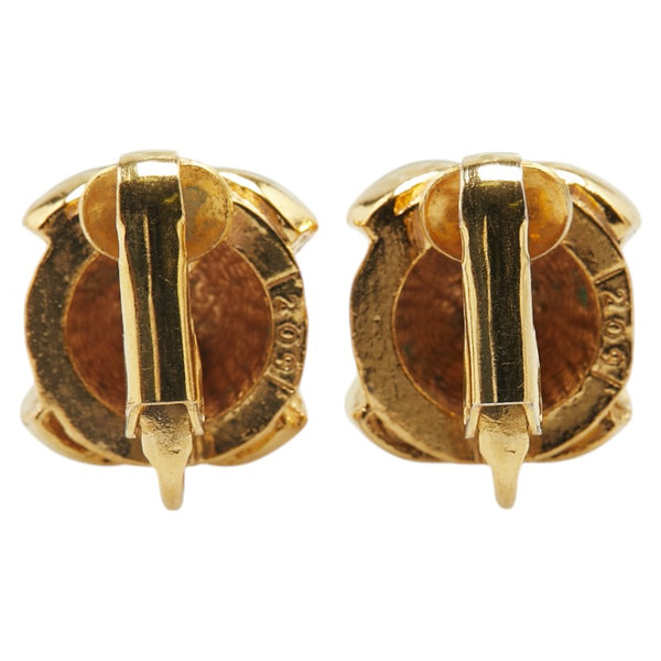 シャネル ココマーク イヤリング ゴールド メッキ レディース CHANEL 【中古】