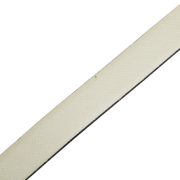 サルヴァトーレフェラガモ ガンチーニ ベルト ブラック ホワイト レザー レディース Salvatore Ferragamo 【中古】