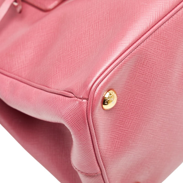 プラダ ガレリア サフィアーノ ハンドバッグ ショルダーバッグ 2WAY BN2274 ピンク レザー レディース PRADA 【中古】